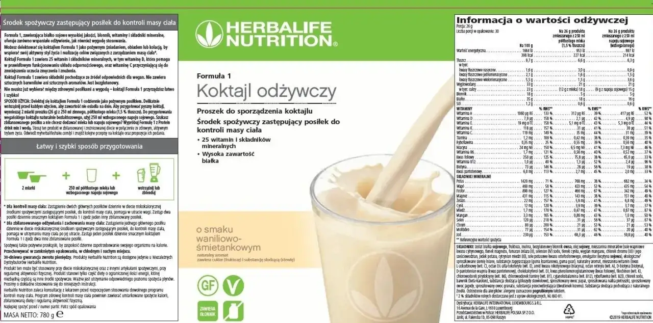 Herbalife koktajl skład - co naprawdę zawiera i jakie ma korzyści?