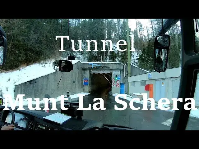 Tunel Munt la Schera Livigno - najdłuższy tunel w Europie. Przez Alpy do Włoch!