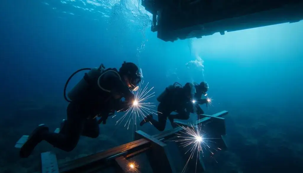 Jak zostać spawaczem podwodnym? Koszty, zarobki, ryzyko