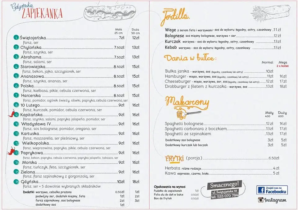 Gdyńska Zapiekanka: Menu, Ceny, Lokalizacja. Czy warto stać?