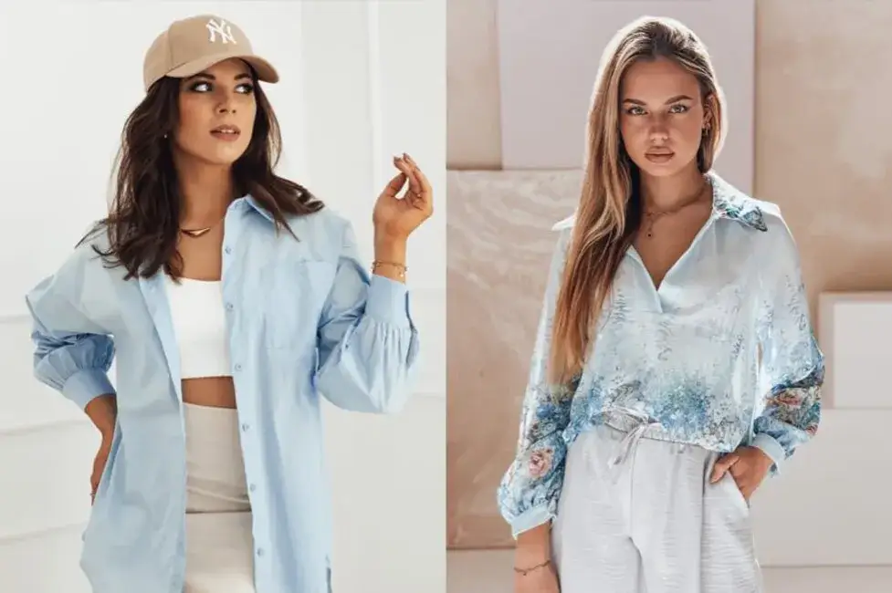 Jaką bluzkę do niebieskich spodni wybrać, by wyglądać świetnie?