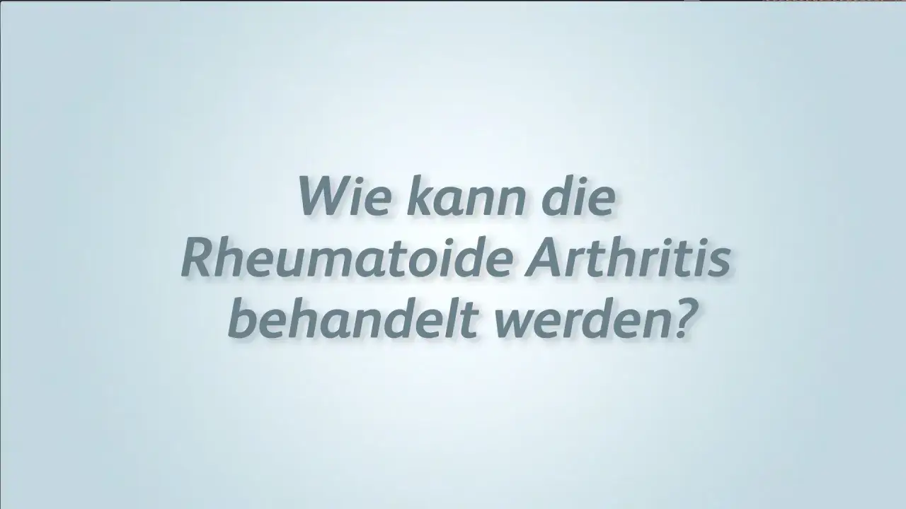 Rheumatoide Arthritis Medikamente: Ihr Wegweiser zur besten Therapie