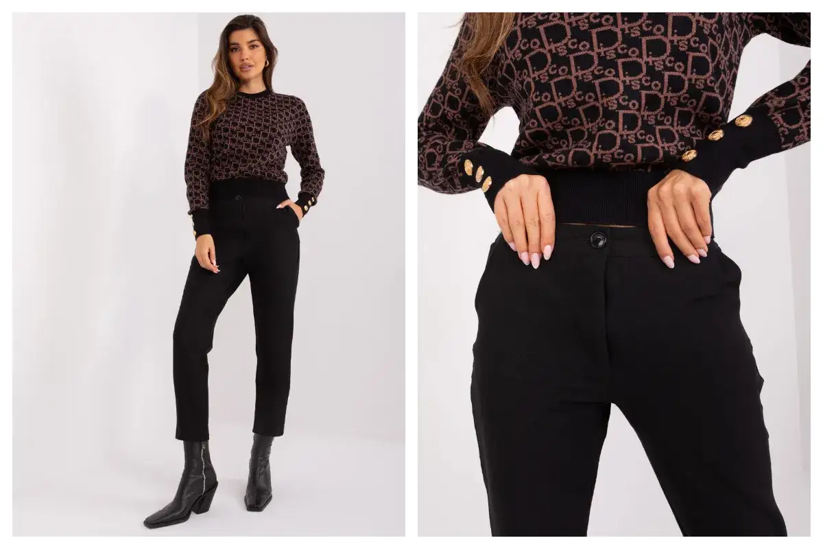 Czarne spodnie: Jakie kolory bluzek? Porady stylistki na każdą okazję