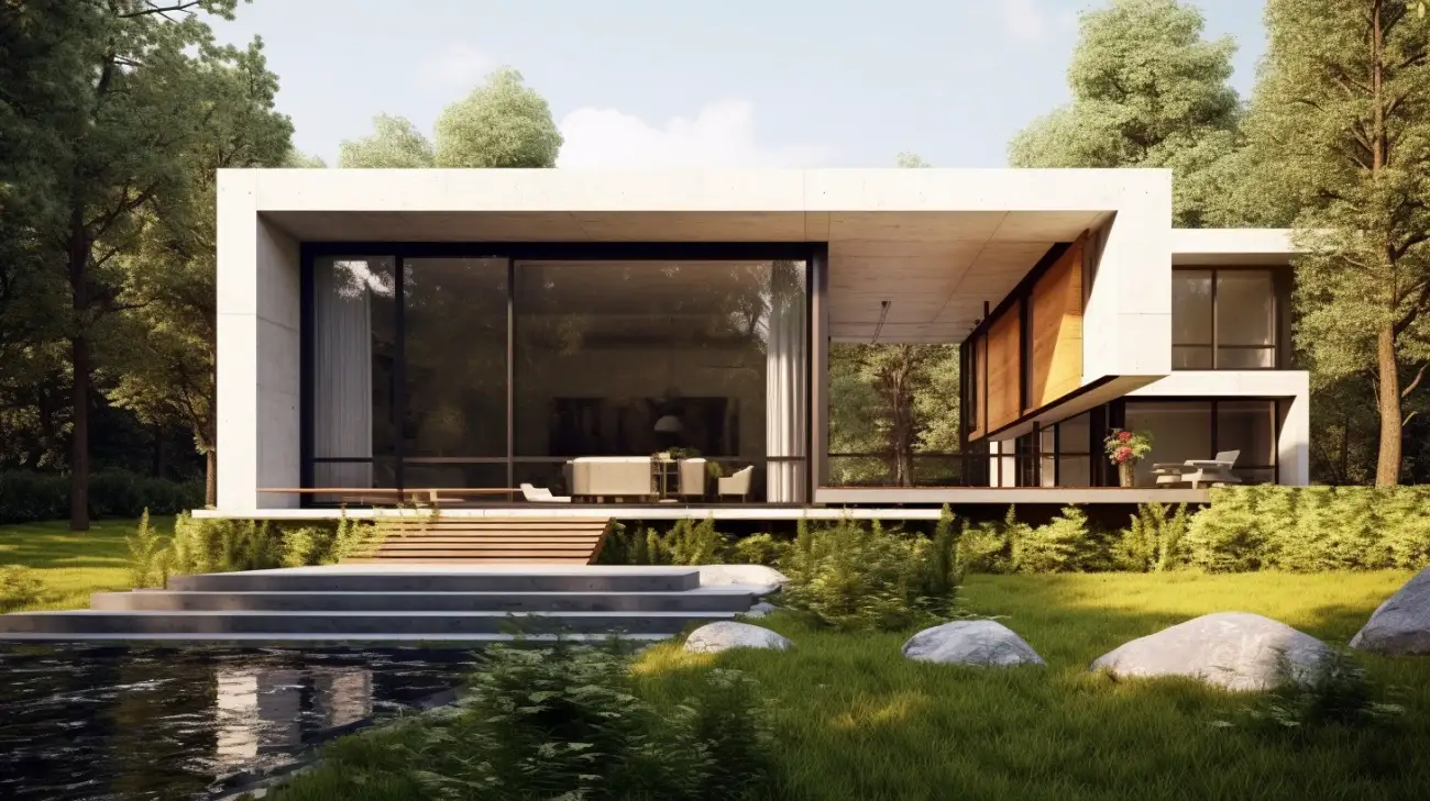 Odkryj Nowoczesny Dom w Kształcie Litery L - Projekty Domów, Dom Parterowy, Małe i Duże Opcje