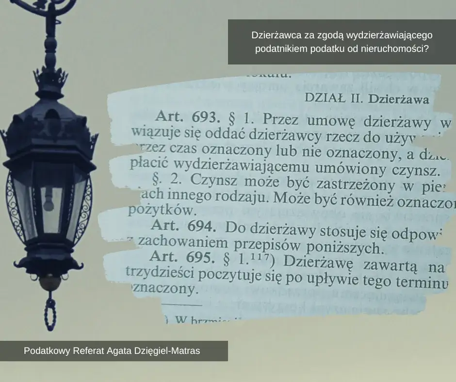 Czy dzierżawca płaci podatek od nieruchomości? Oto prawda, której nie znasz