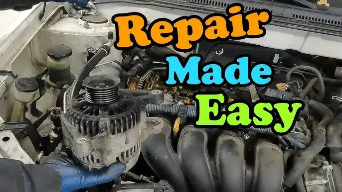 Corolla Verso: Wymiana alternatora krok po kroku (nawet z półosią!)