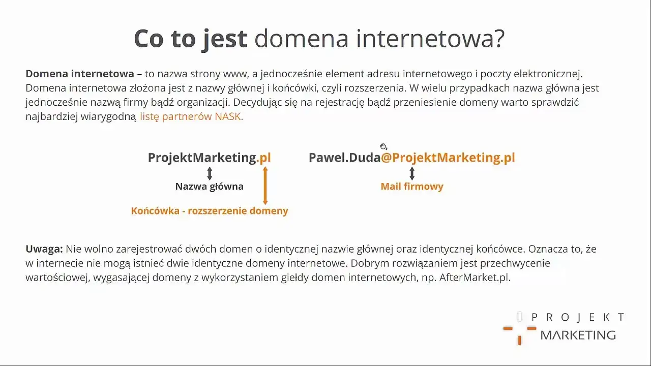 Idealna domena internetowa: 5 zasad, rozszerzenia i błędy do uniknięcia.