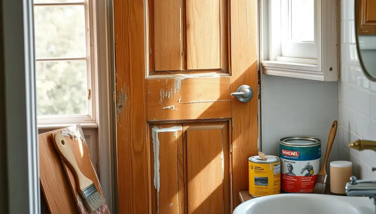 Jak malować drzwi do łazienki, aby uniknąć zacieków i smug