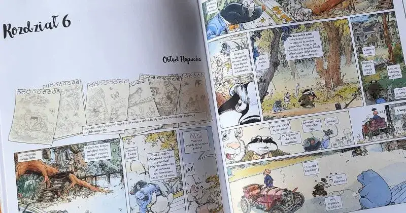 O czym szumią wierzby komiks - odkryj przygody Ropucha i Kreta