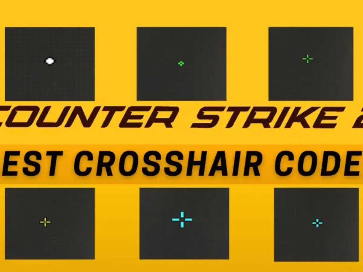 Sześć różnych celowników do gry Counter-Strike 2 w formie miniatur.