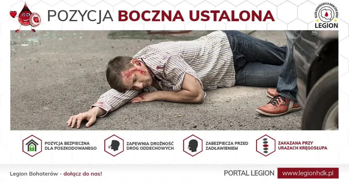 Co to jest pozycja boczna bezpieczna i jak może uratować życie