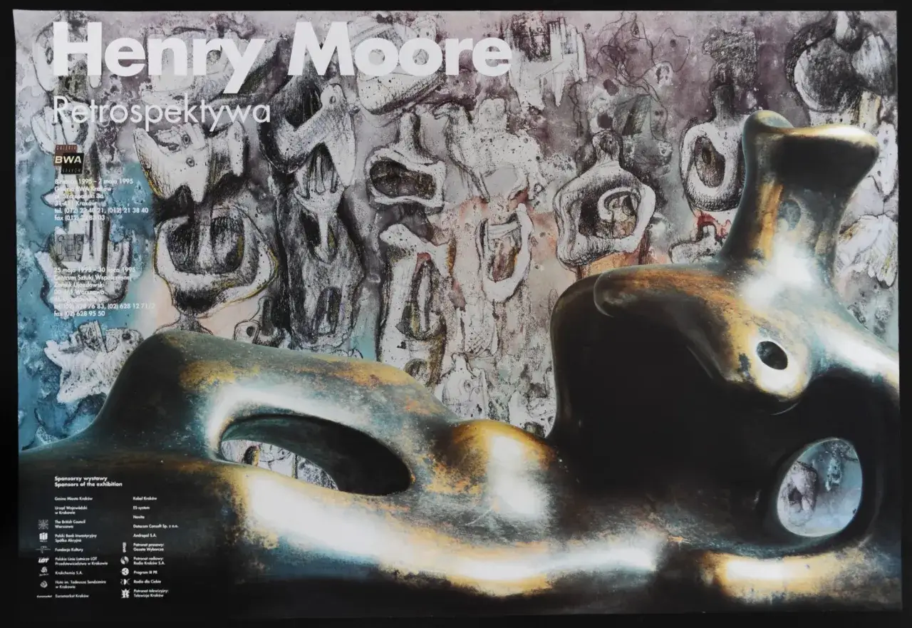 Henry Moore: Rzeźby, które nauczyły kamień oddychać. Polska