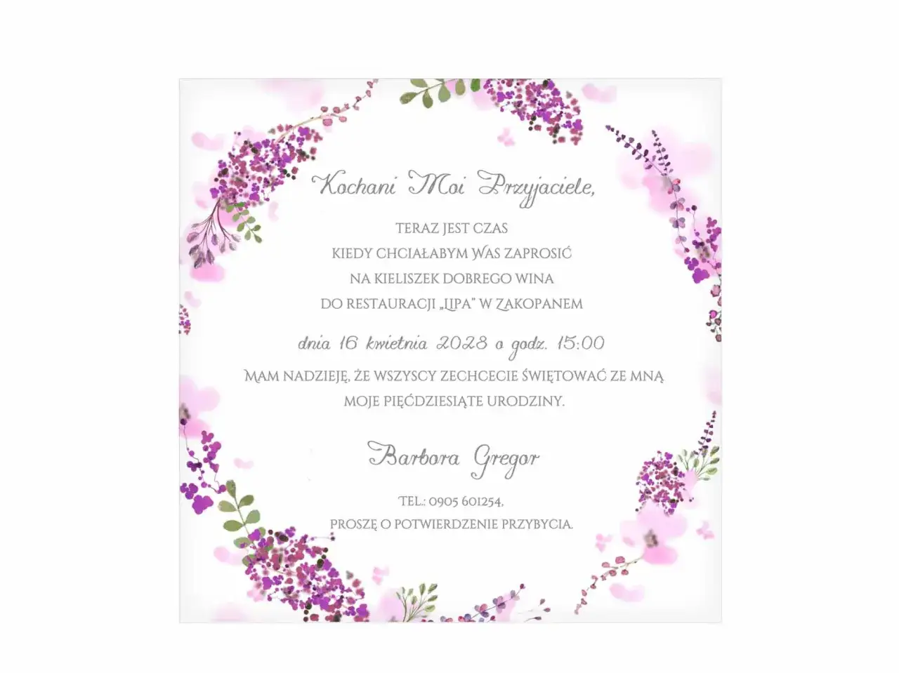 Jak wypisać zaproszenie na urodziny - kluczowe informacje i wzory