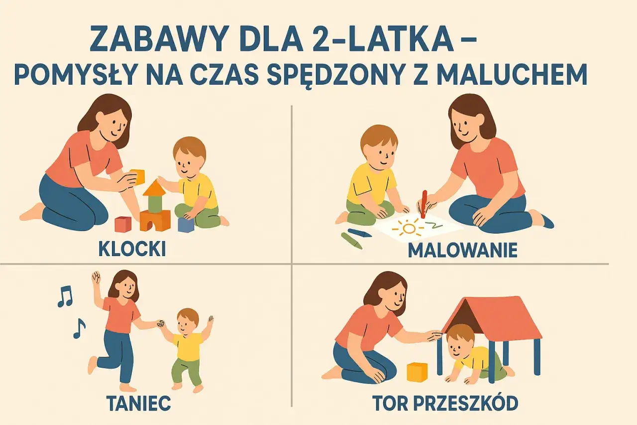 Kreatywne zabawy dla 2-latka: Pomysły, które rozwijają i bawią