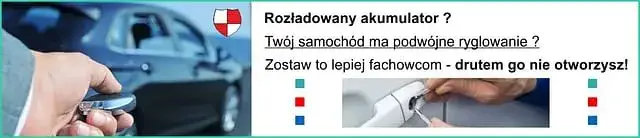 Jak otworzyć auto z rozładowanym akumulatorem? Sprawdzone sposoby