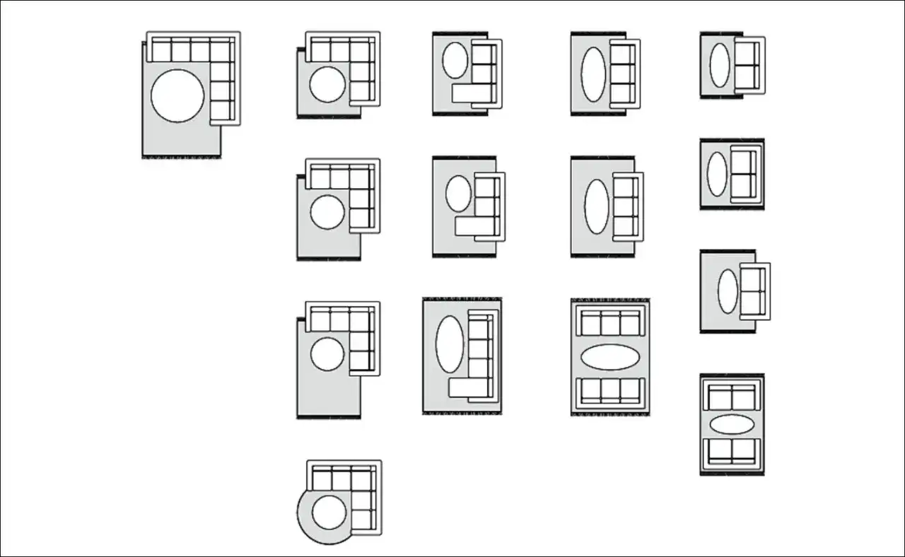 Jak dobrać rozmiar dywanu i odpowiednio go położyć w salonie