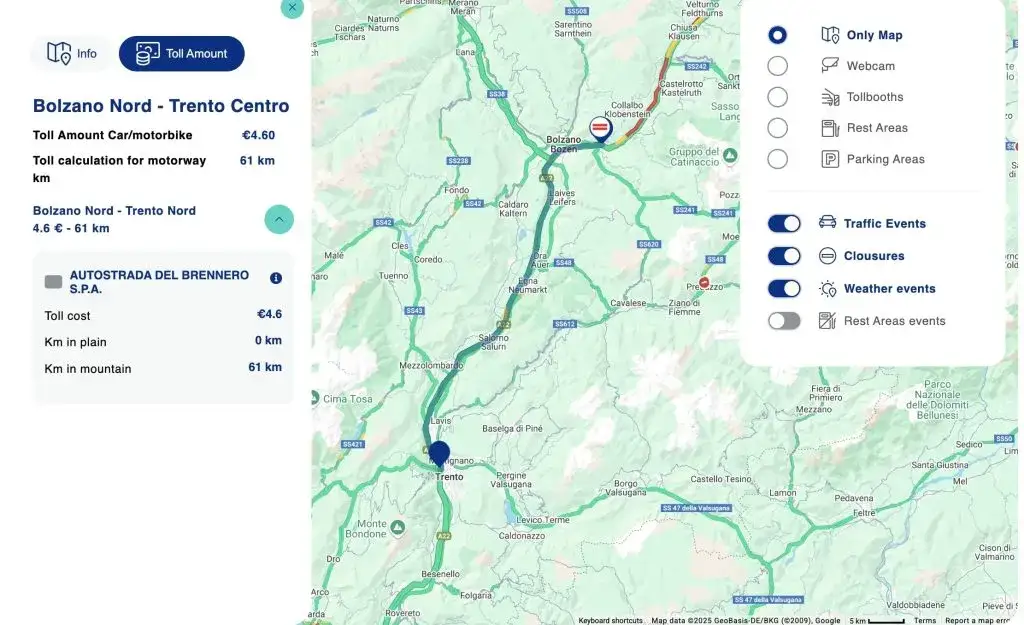 Autostrady Włochy: Ile kosztuje przejazd? Kalkulator i płatności