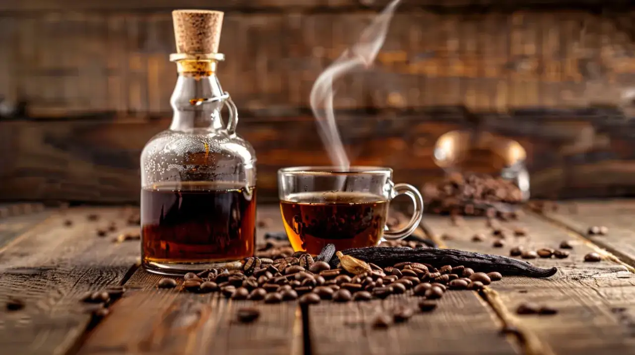 Przepis na likier kawowy z wanilią i rumem