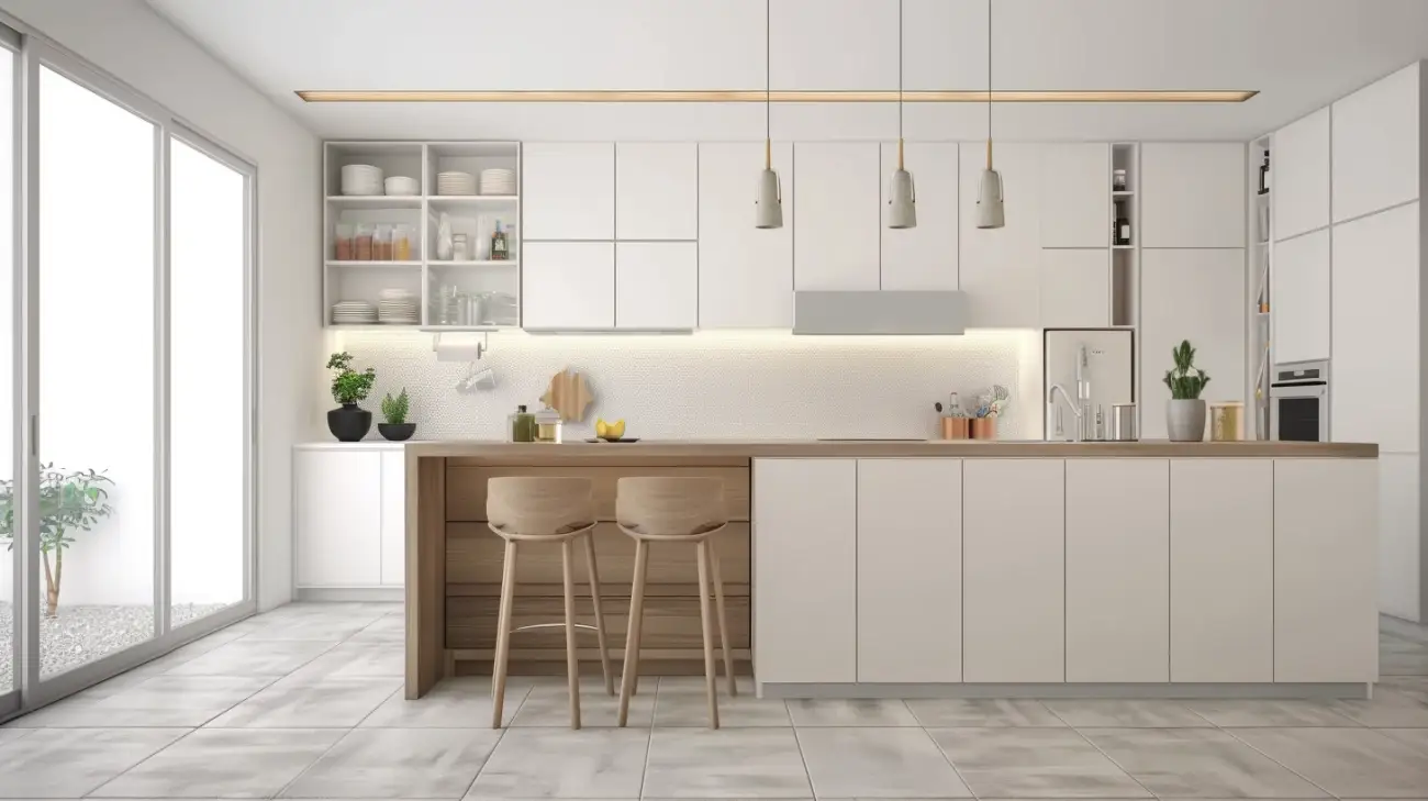 Drewniany blat w kuchni - funkcjonalność i styl w jednym