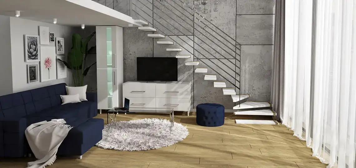 Zabudowa TV pod schodami: Inspirujące pomysły i porady