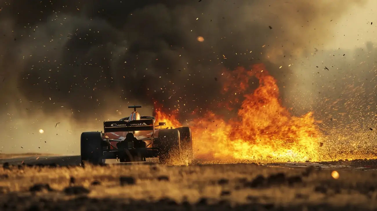 Czy szokujący pożar na torze wyścigowym to wina FIA? Śledztwo w toku