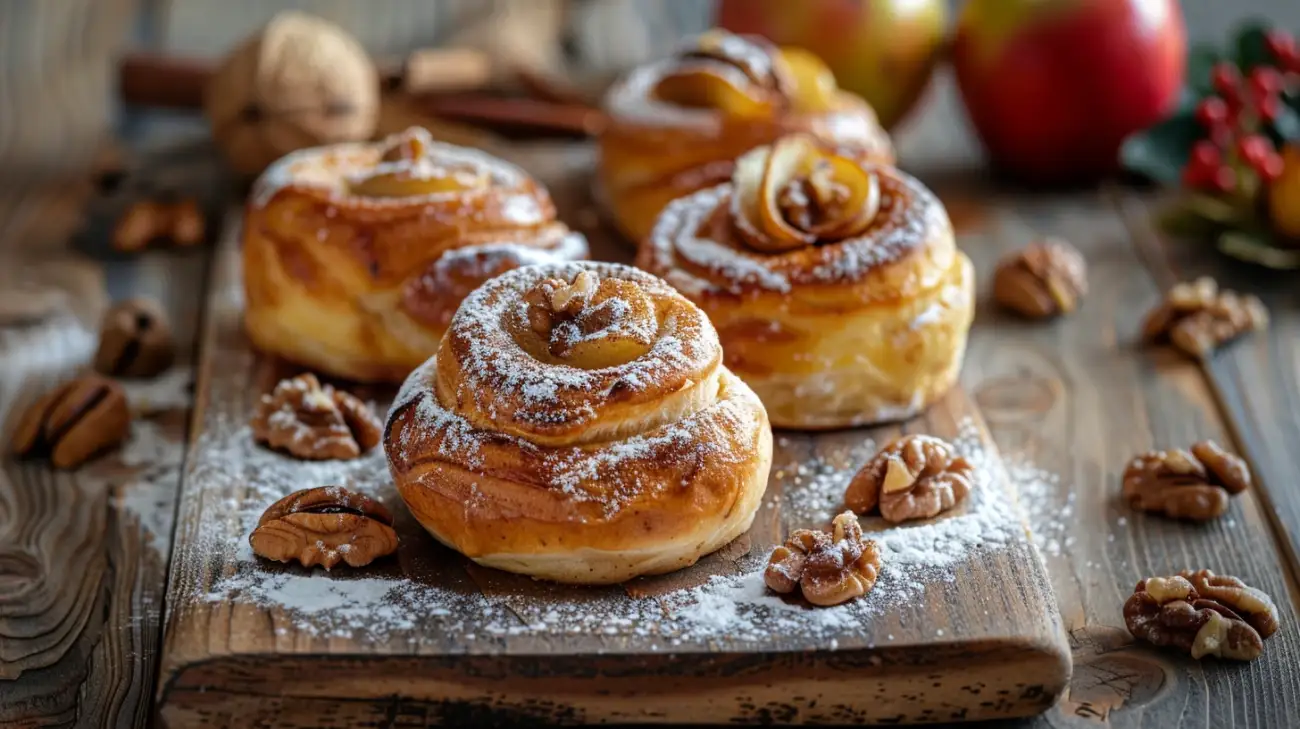 Ciasteczka drożdżowe z jabłkami - Przepis, który musisz znać