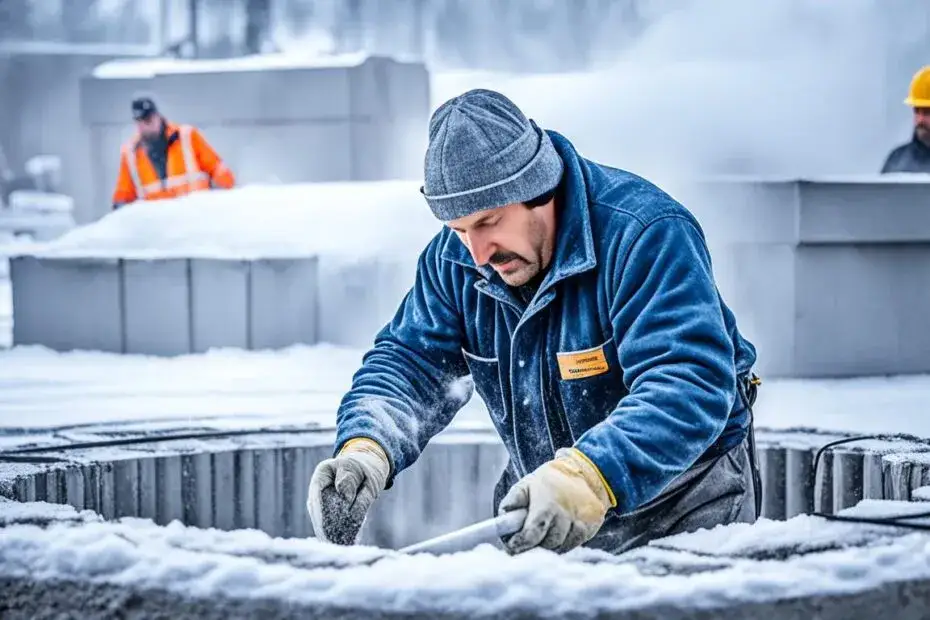 Do jakiej temperatury można wylewać beton, aby uniknąć zniszczeń?