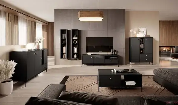 Jak urządzić salon z ciemnymi meblami: najlepsze porady i inspiracje aranżacyjne