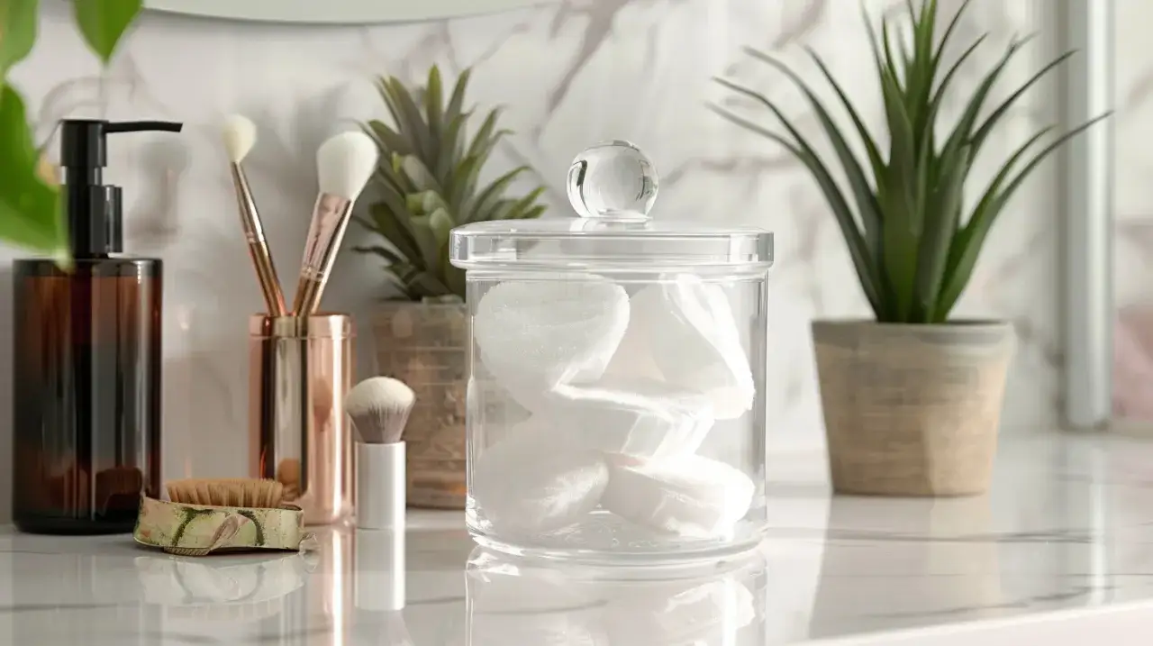 Pojemnik na płatki kosmetyczne: sprytne sposoby przechowywania