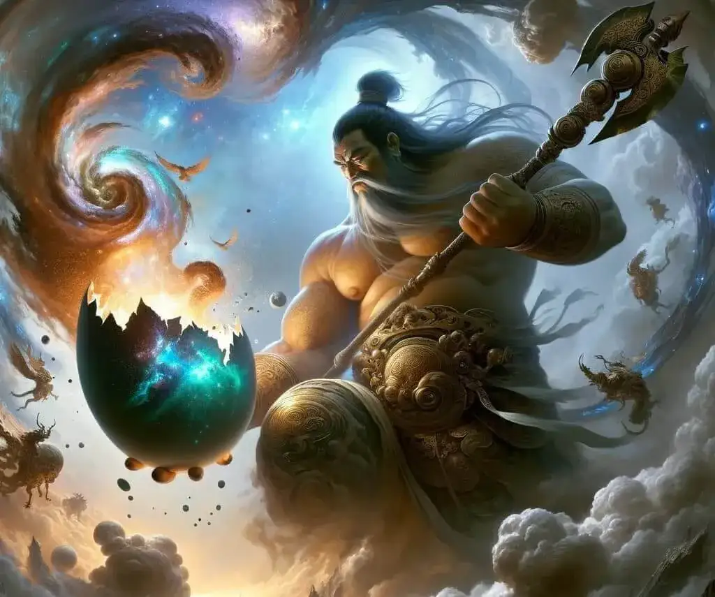 Odtwórz chiński mit o powstaniu świata i odkryj jego tajemnice