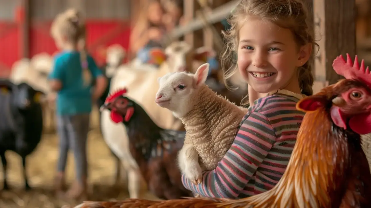 Farma ze zwierzętami w Pomorskiem: Edukacyjna przygoda dla dzieci