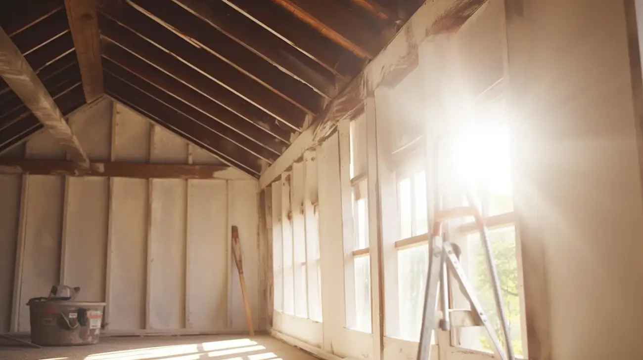 Jak pomalować skosy na poddaszu - Porady i Pomysły