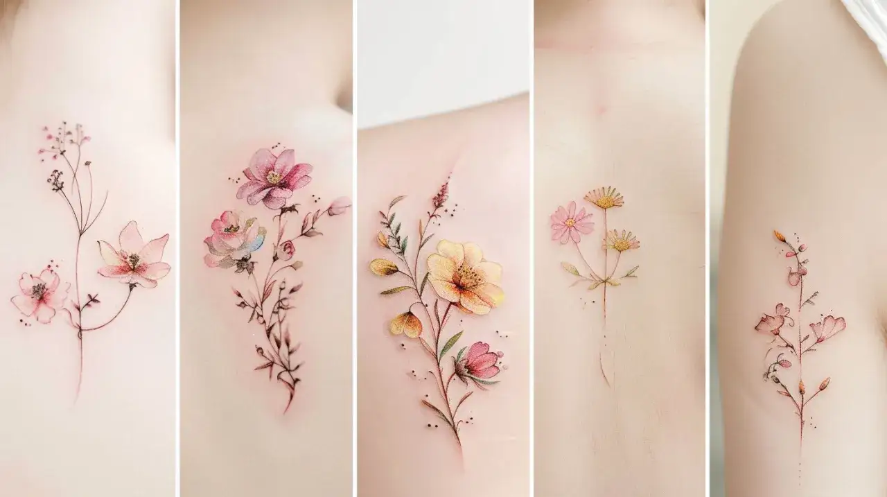 Jak wybrać delikatne damskie tatuaże? 7 inspirujących wzorów