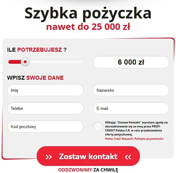 Oprocentowanie Profi Credit: Szokujące stawki, które musisz znać przed pożyczką