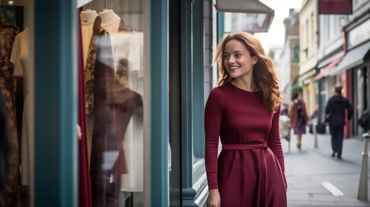 Najmodniejsze stylizacje na bordowe ubrania