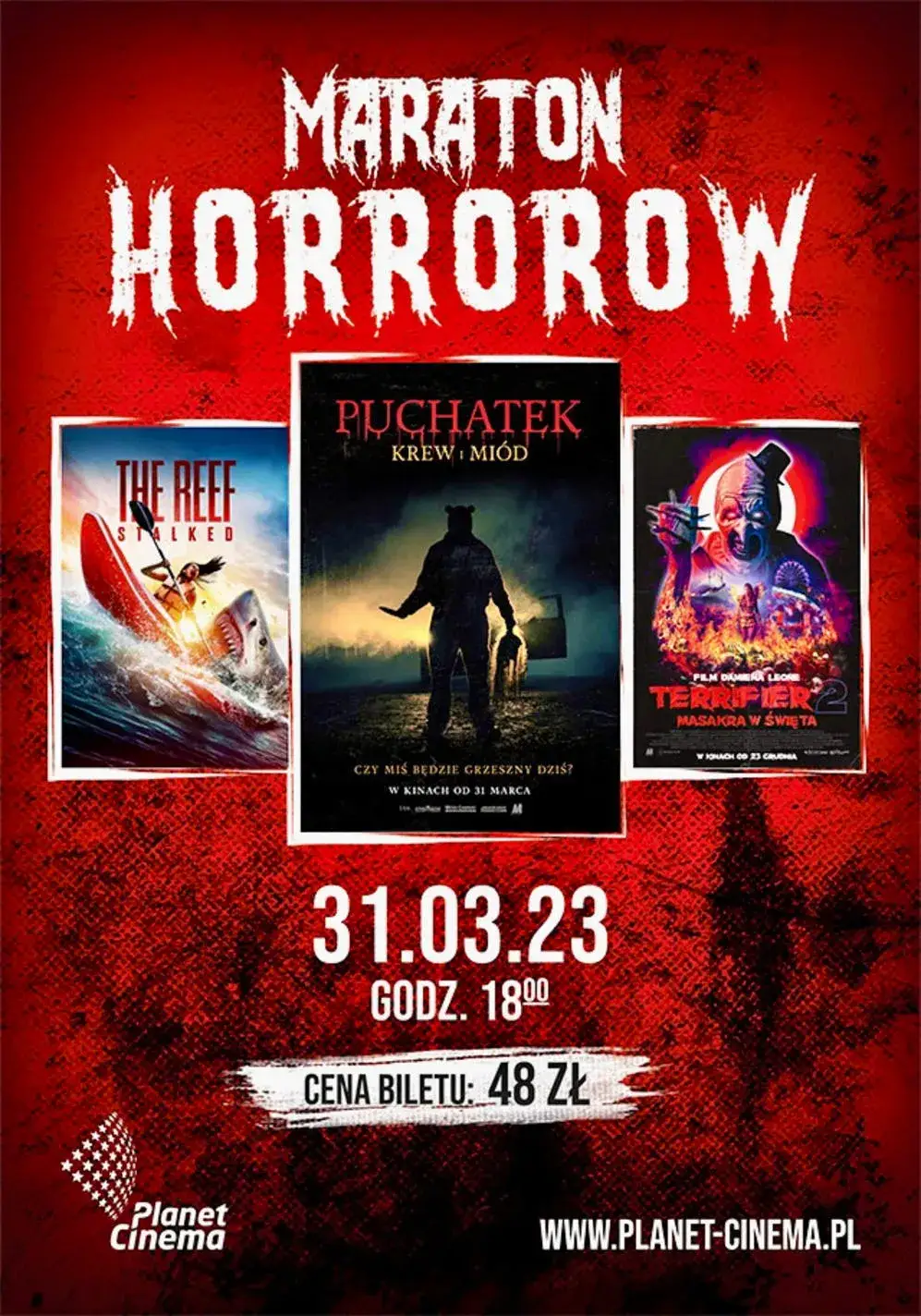 Ile kosztuje bilet na maraton horrorów? Sprawdź ceny i oszczędzaj!