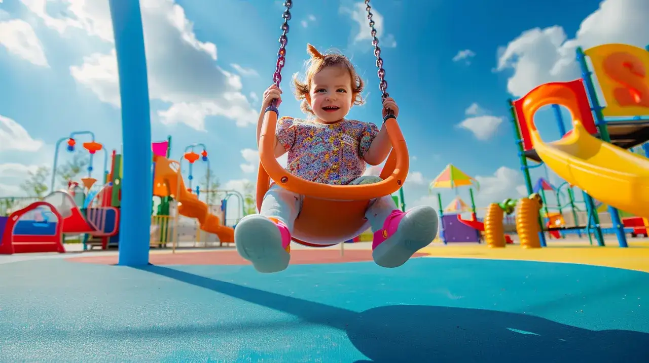 Huśtawka dla dzieci od 2 lat - Beztroska zabawa dla maluchów