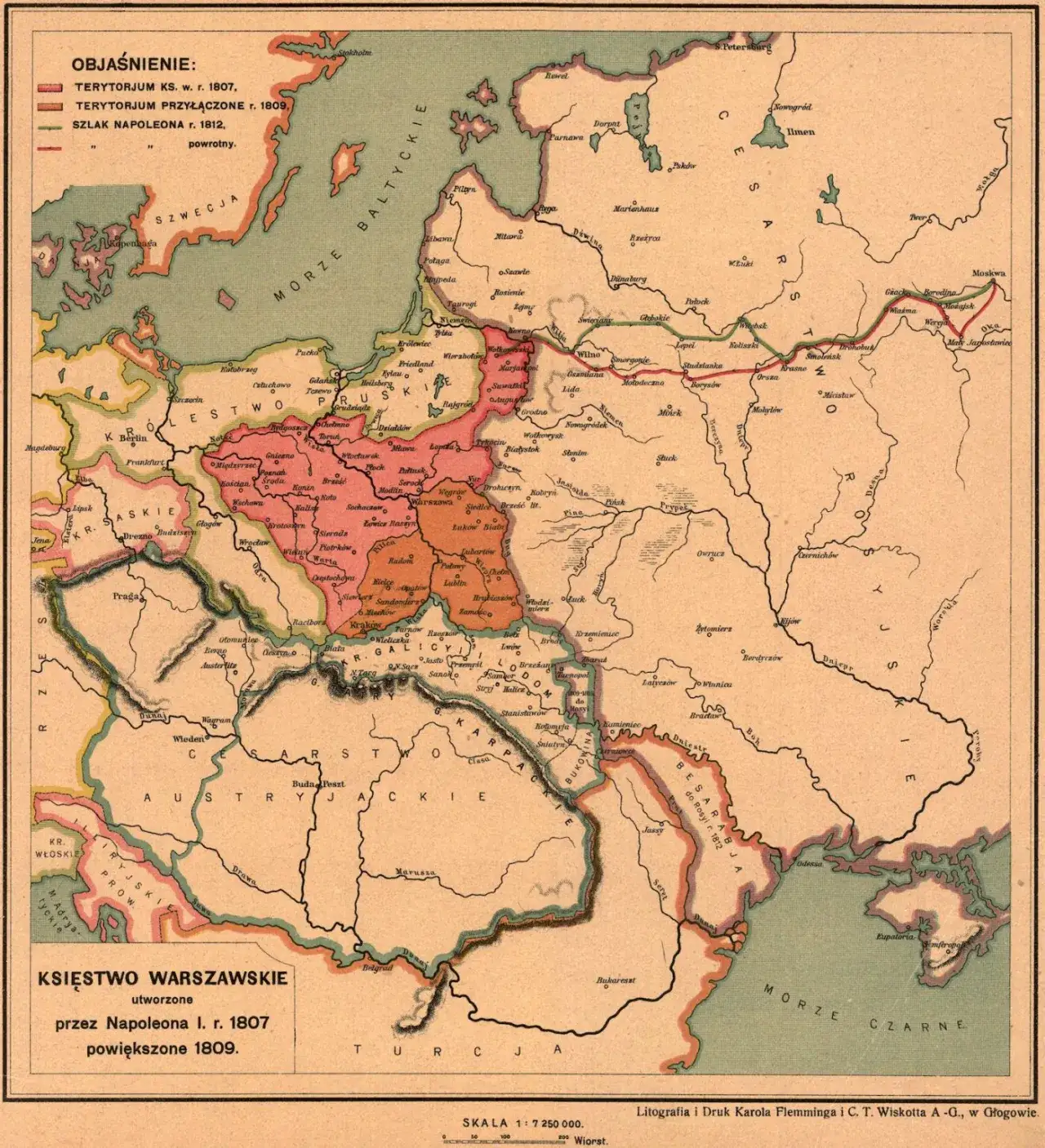 W którym roku utworzono księstwo warszawskie? Odkryj jego znaczenie w historii