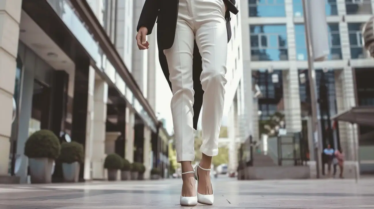 Kremowe spodnie stylizacje: Jak je nosić z klasą? Inspiracje