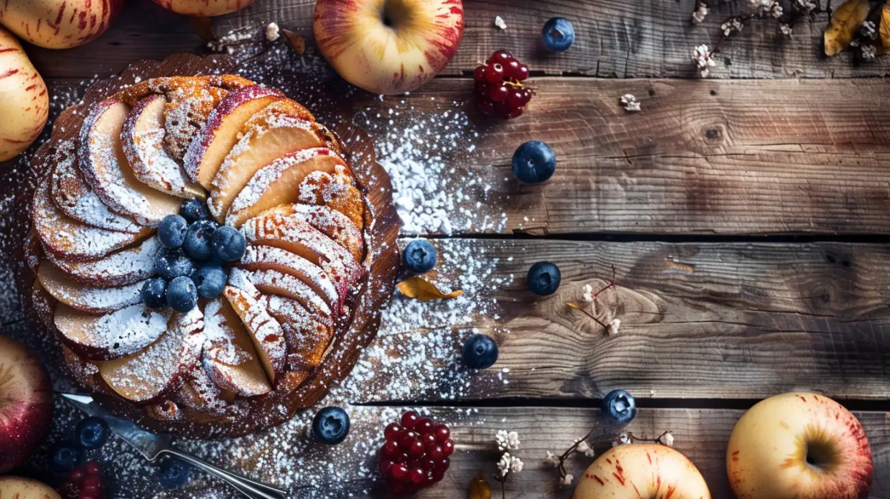 Prosty jabłecznik ucierany na dużą blachę: wypróbuj nasz przepis!