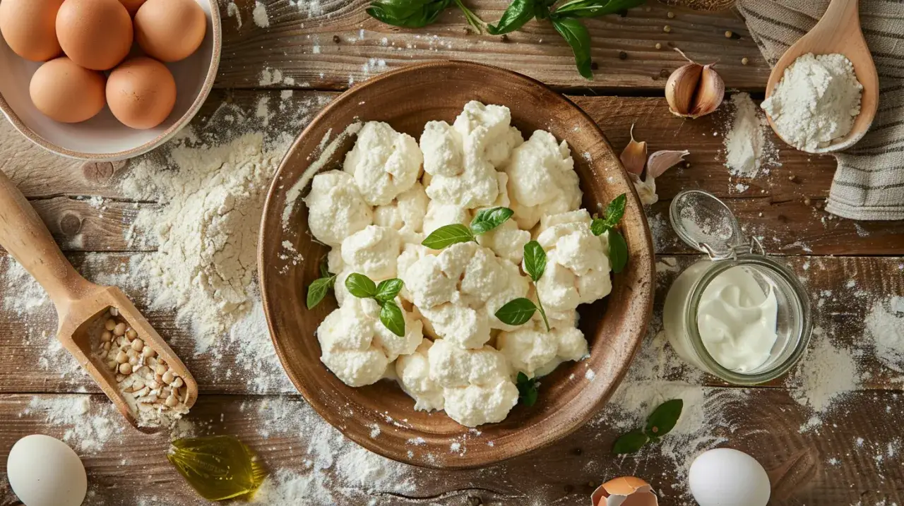 Delikatne i puszyste kluseczki serowe, czyli kluski z ricotty - Przepis