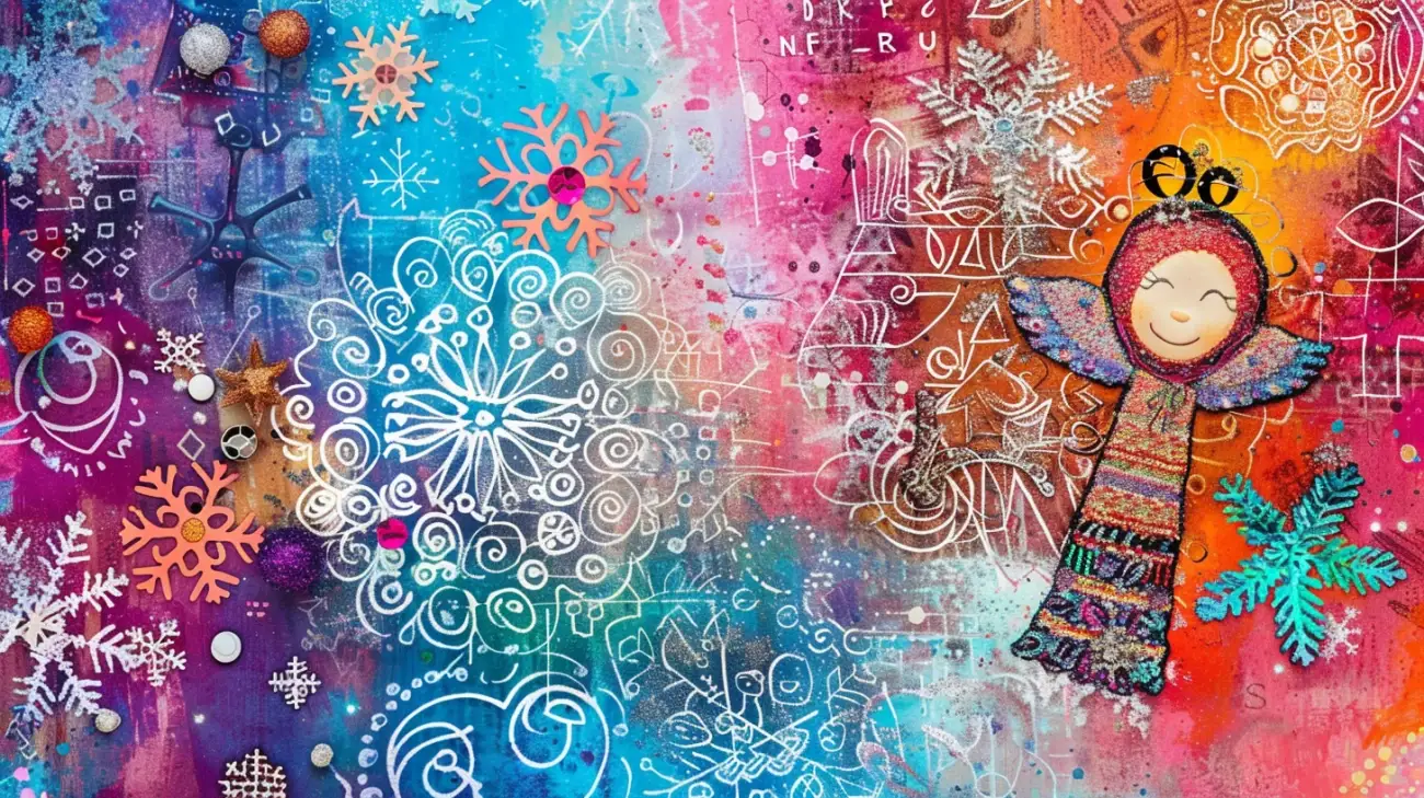 Szablony i wzory do druku - klucze, magiczne słowa, śnieżynki, anioły i inne