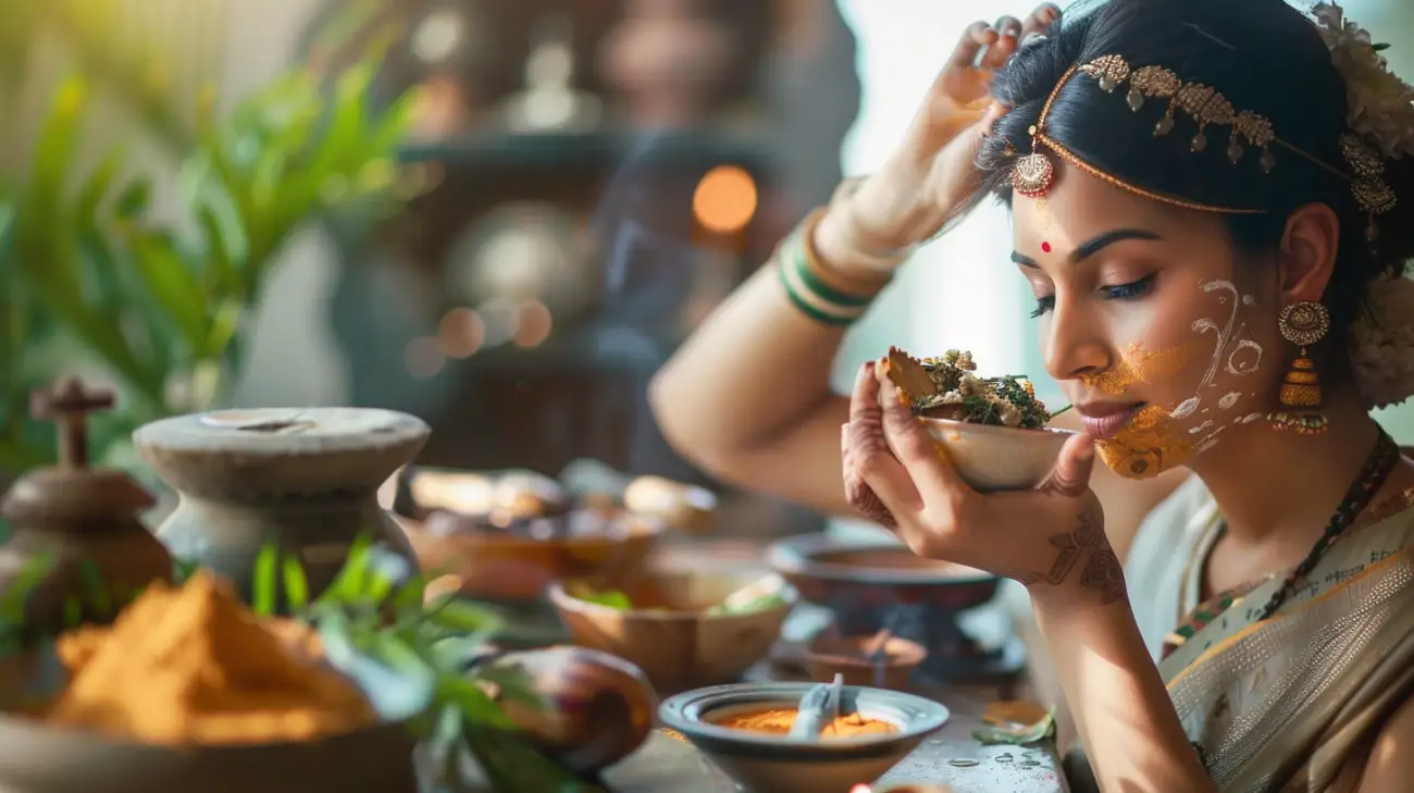 Ajurweda dosze: Klucz do zdrowej skóry i żywności