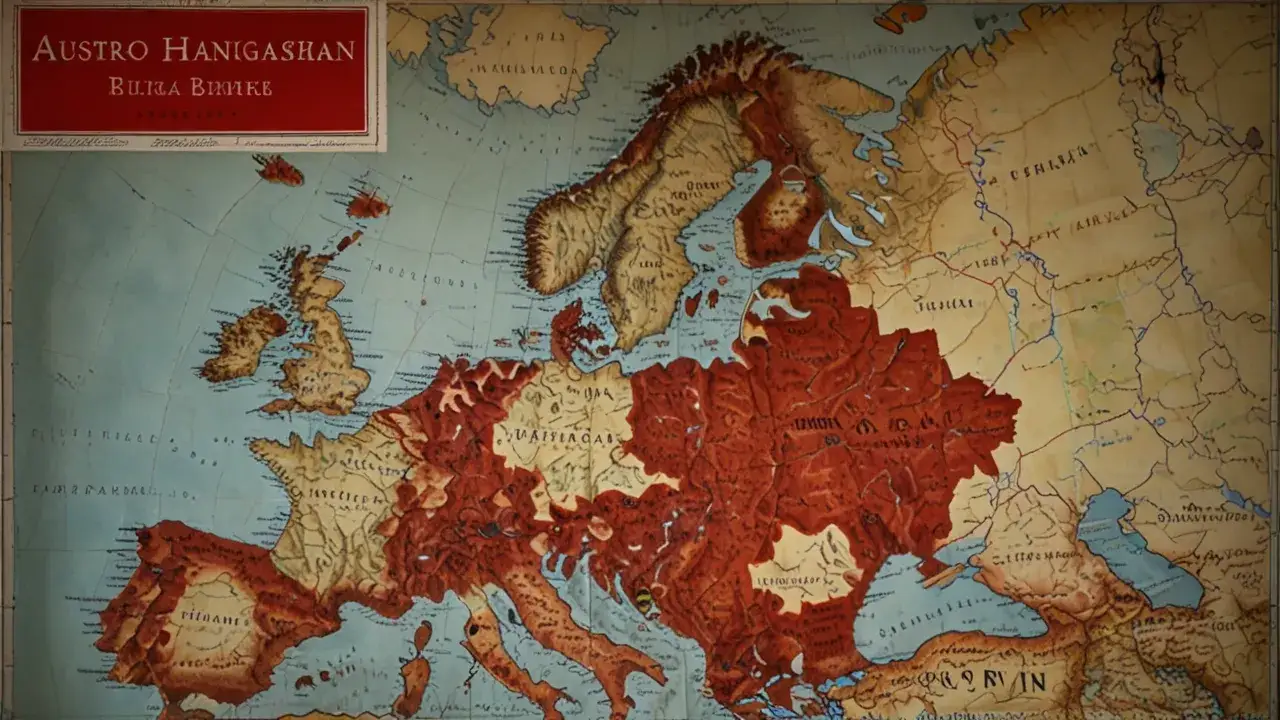 Gdzie sięgały granice ostatniego imperium? Mapa Austro-Węgier