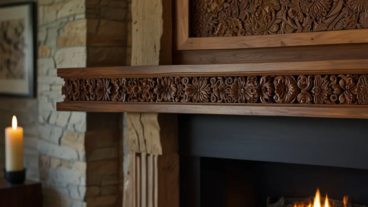 Belka kominkowa na wymiar: jak zamówić idealną ozdobę kominka