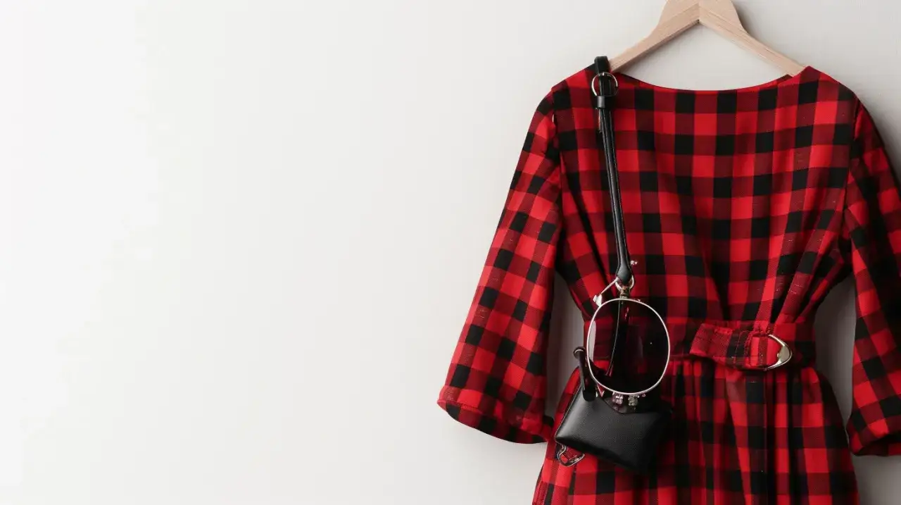 Sukienka czerwona w kratkę: Odważny trend sezonu? Jak go oswoić?