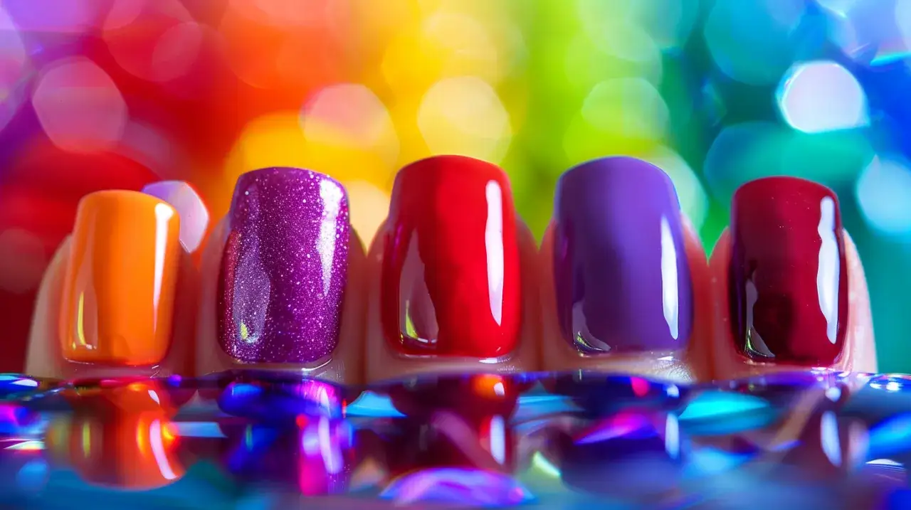 Czy paznokcie tęczowe to twój nowy styl? Zainspiruj się kolorową fantazją