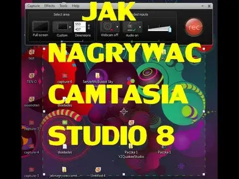 Jak nagrywać gry w Camtasia Studio 8 i uniknąć typowych błędów