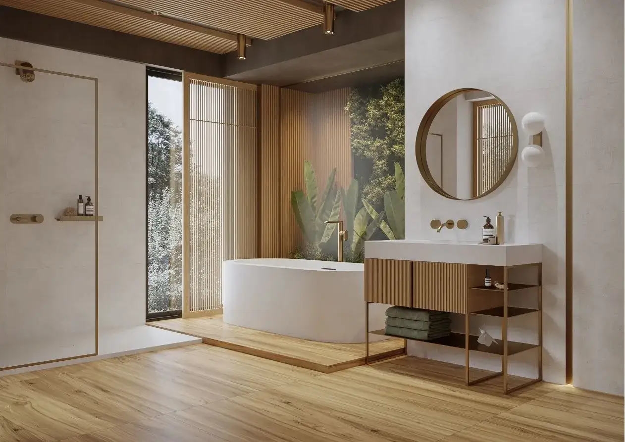 Kafelki jak drewno – idealne rozwiązanie do stylowego wnętrza