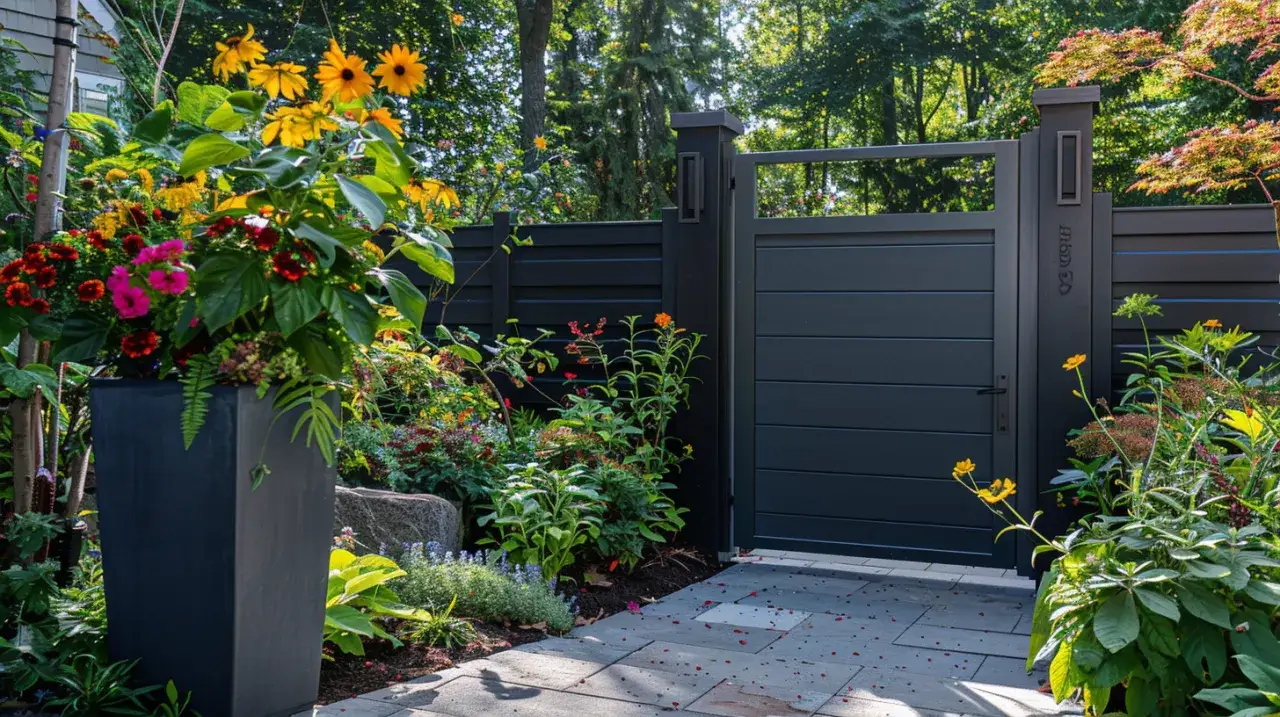 Brama z deski kompozytowej – Nowoczesne rozwiązania w ogrodzie